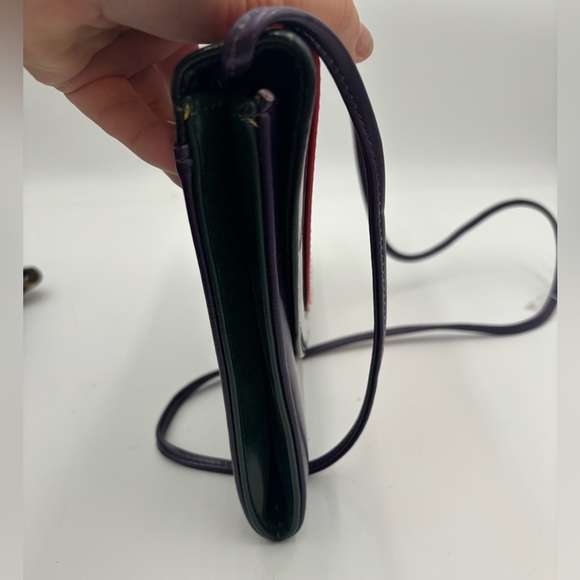 VINTAGE 80’s Retro Colour Block Crossbody Bag - Picture 4 of 6